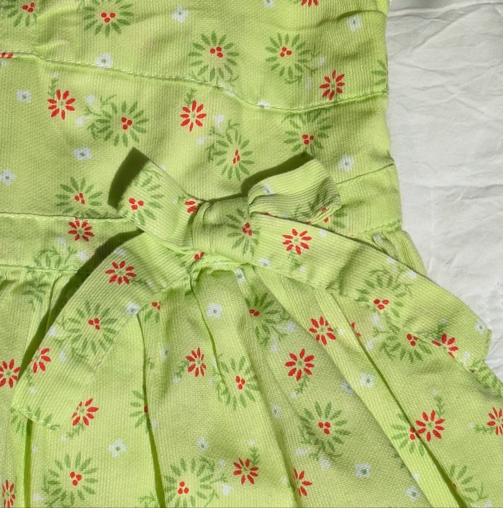 EUC... Vintage Laura Ashley 100% Cotton Pinwale Corduroy Sundress Girls Size 5 - Picture 9 of 12